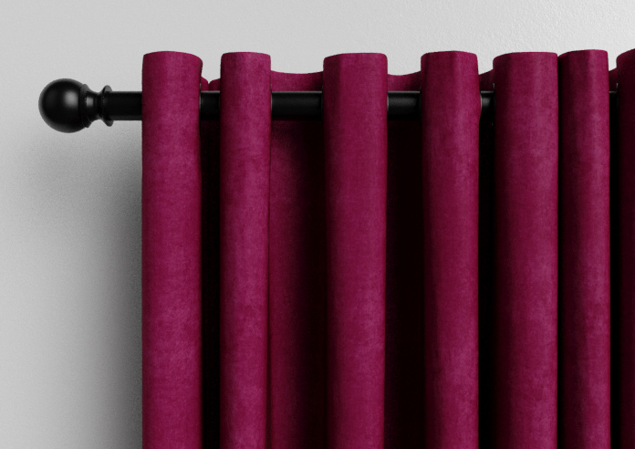 Faux Suede, Aubergine - Made to Measure Curtains - Image 12
